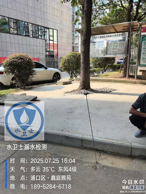 南京消防管道漏水檢測案例